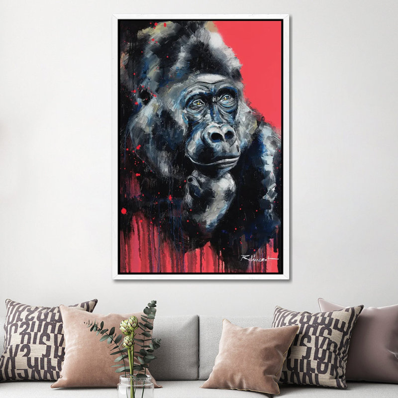 Hope by Vincent Richeux - Floater Frame Gallery-Wrapped Canvas Giclée on Canvas, White Framed Canvas, 30.48 cm H x 45.72 cm W