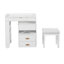 Meuble-lavabo 3 en 1 avec miroir rabattable-118327187
