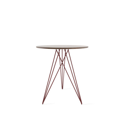 Hudson Solid Wood Top End Table
