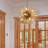 12 - Light Dimmable Sputnik Sphere Chandelier