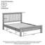 Dover Solid + Manufactured Wood Bed-1849880205