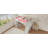 Twin Loft Bed With Storage Shelves And Wardrobe, Solid Wood Loft Beds With Detachable Slide And Ladders, No Spring Box Needed, Pink And White (Patent Protection)-212009766-212009762
