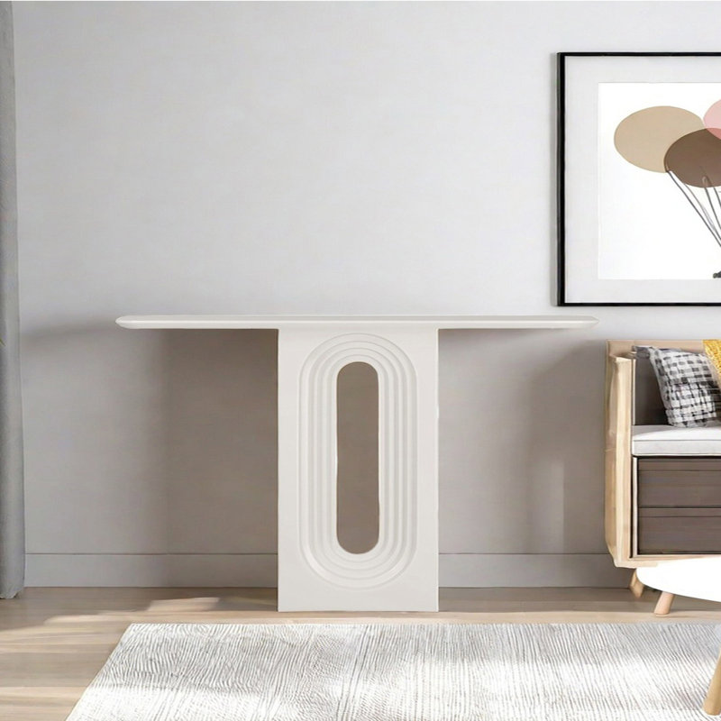 Yanell, 35.43" H x 55.12" W x 11.81" D, White