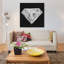 Diamond by Cat Coquillette - Print on Canvas-89230079-42156595