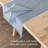 over&back Woven Frayed Chambray Table Runner-101293214-101293211