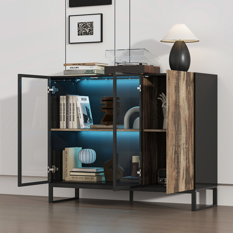 Versatile Room Cabinet With Adjustable Light