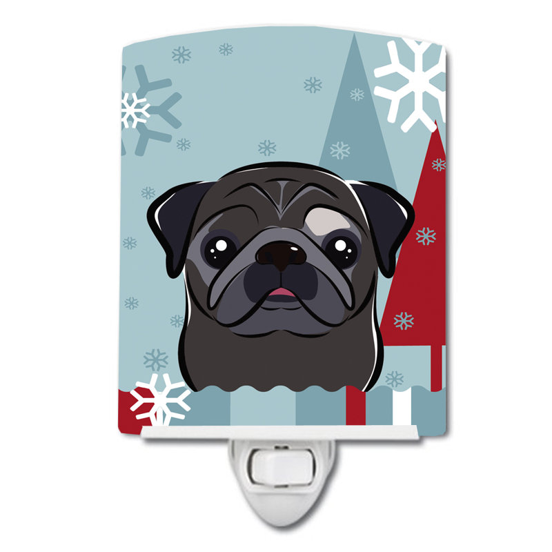 Veilleuse Tatig Jack Russell Terrier, Pug noir
