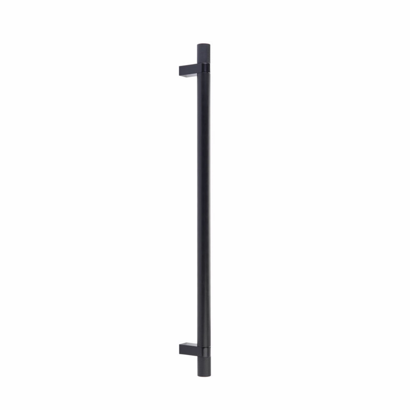Poignée de meuble rectangulaire / émaillée 18 po Emtek Select, 18", Bronze huilé