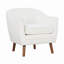 Chaise d'appoint Mid-Century Modern