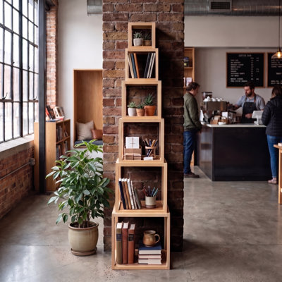 Abigayle 6 Tier Bookshelf