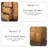 Retro Burlywood Solid Wood Sideboard