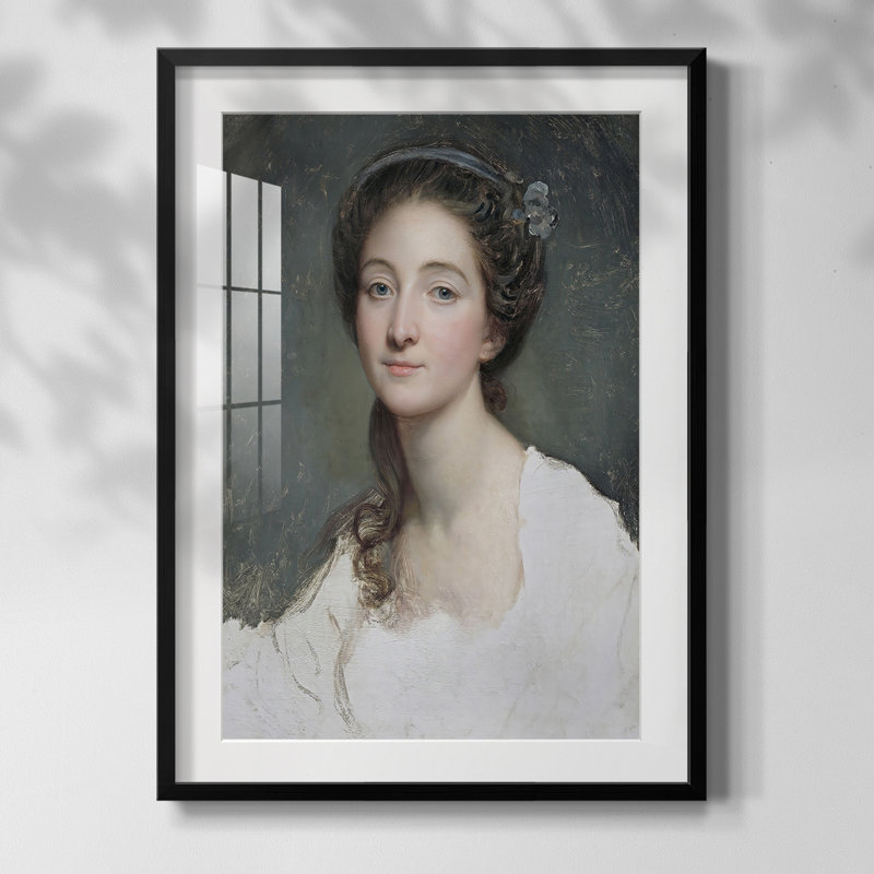 Vintage Portrait Print LXV - impression encadrée