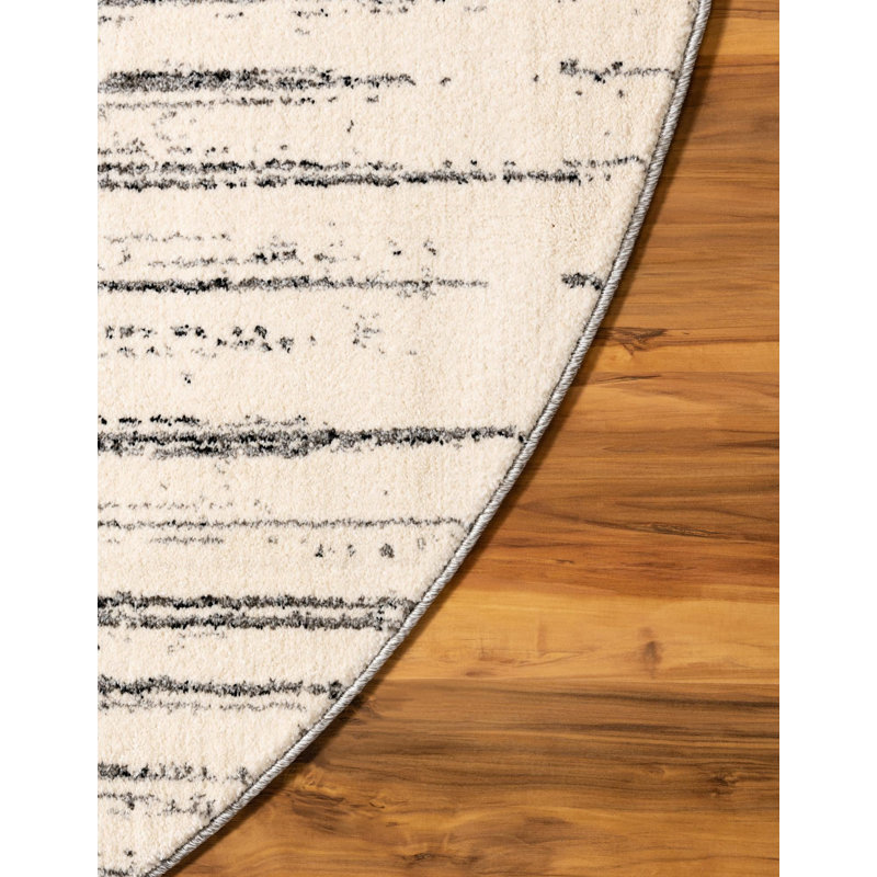 Emeraude Geometric Indoor Rug, Round 3'3"