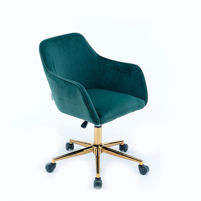 Lekayla Office Chair, Dark Green