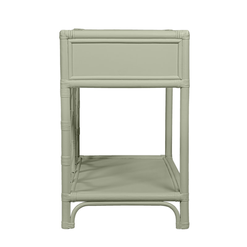 Ivy 1 - Drawer Nightstand, Celery Green