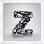 Disco Letter Z Print by Mat Sanders