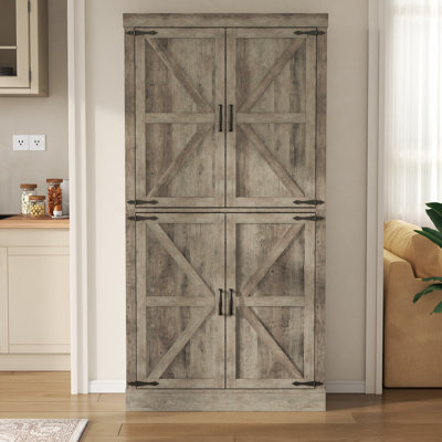 Armoire de cuisine de 69,1 po de hauteur avec armoire réglable