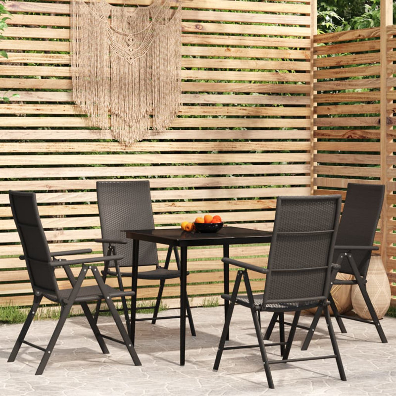 Square 4 - Person Dining Set, 55.1" x 21.06" x 29.1"
