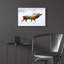Art mural en verre épique «Deer 2» par Mark Ashkenazi-100194349
