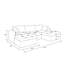 Canapé modulaire en forme de U 110 po, 5 pièces, sans assemblage-130088267-132712578