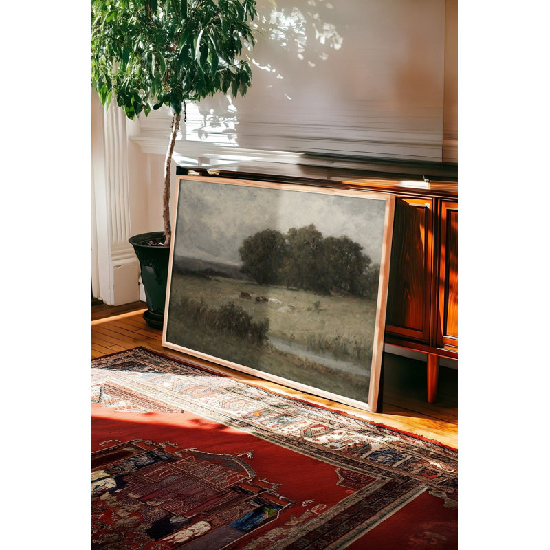 Peinture décorative encadrée