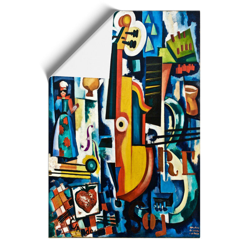 Composition Vol.1 1 Piece Painting, 59cm H x 42cm W x 0.1cm D
