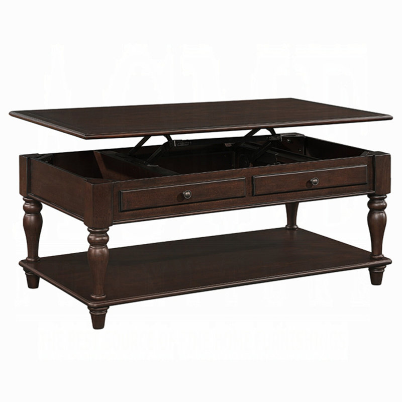 Table basse avec fini noyer Farrel
