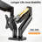 U Design Now Multi-Screen Desktop Mount