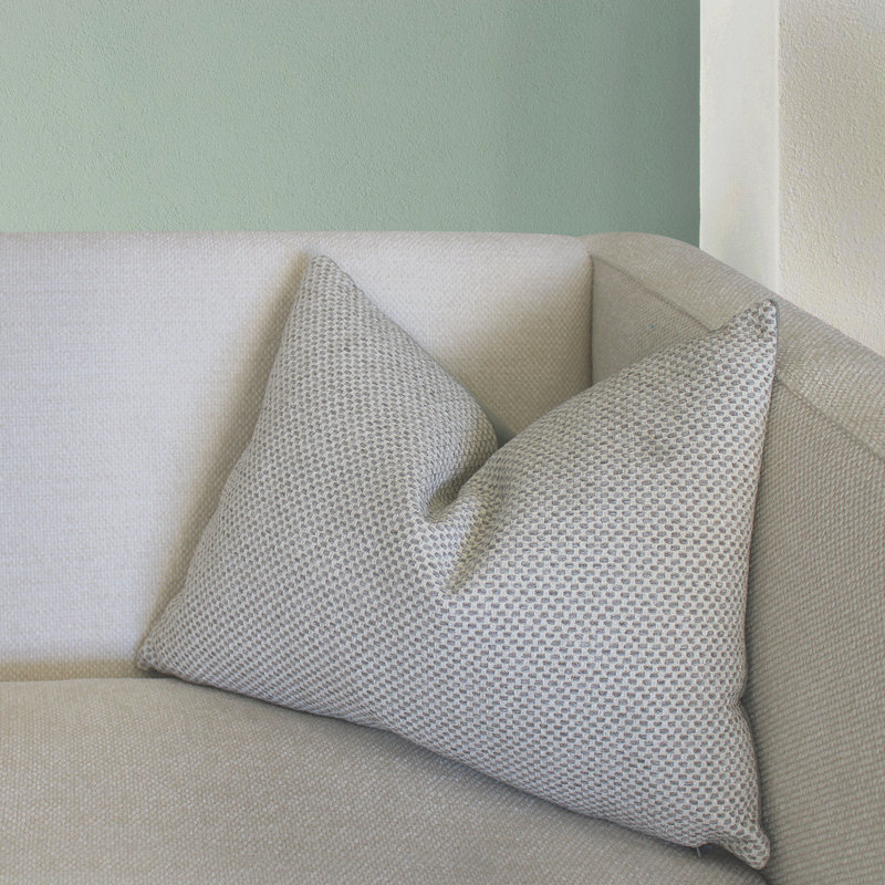 Rectangular Pillow Cover & Insert, Silver