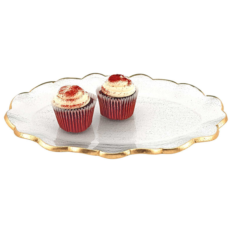 Mercer41 Buhr Glass Platter