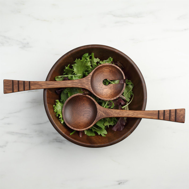 T&G Wood Serving Bowl