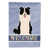 Sitting Black Border Collie selected