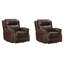 Ensemble de deux fauteuils inclinables électriques Avel-609893473