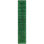 Overdyed Hand-Knotted Wool Modern-Contemporary Green Runner 2' 7" x 14' 7"