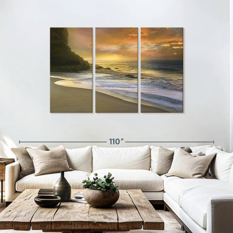 Gillard Morning Fire, 48" H x 74" W