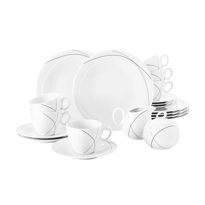 20 Piece Dinnerware Set - Service for 6