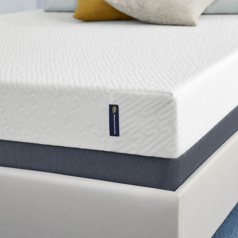 Queen White Gel Memory Foam Innerspring Mattress
