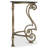 Solano 60.63'' Glass Top Console Table