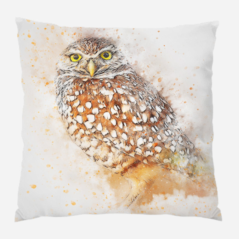 Outdoor Reversible Throw Pillow, Synthetic, Outdoor
