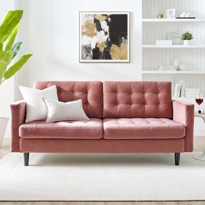 Exalt Tufted Fabric Sofa