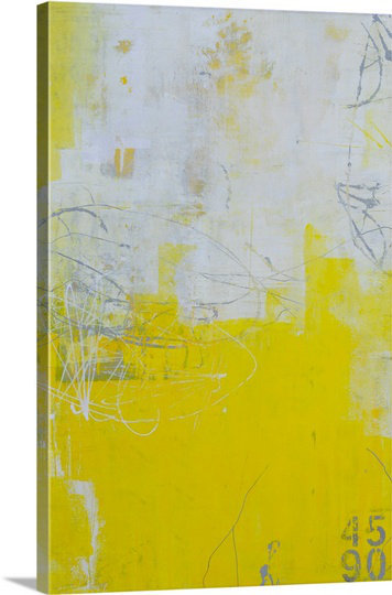 «Gnadenhutten Lemon Zest» par Erin Ashley, reproduction d'art sur toile, H 36 po x l 24 po x P 1,25 po