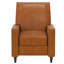 Fauteuil inclinable par pression en similicuir de 30,5 po de large Lana