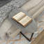 Table d'appoint, table de chevet/canapé avec panier de rangement, support portatif pour ordinateur portable