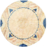 One-of-a-Kind Round 3'6" X 3'6" Area Rug