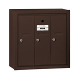 3 Door Front Load Vertical Mail Centre