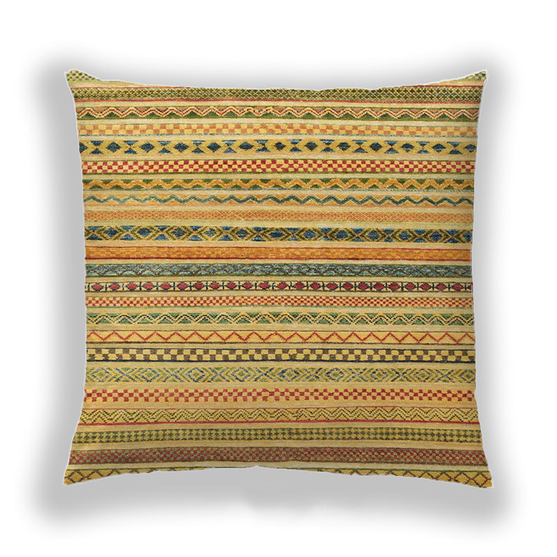 Coussin Abstract 2293, Microsuède