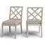 Chaise d'appoint en teck Haley - Huître-93646347-38582250-70064681