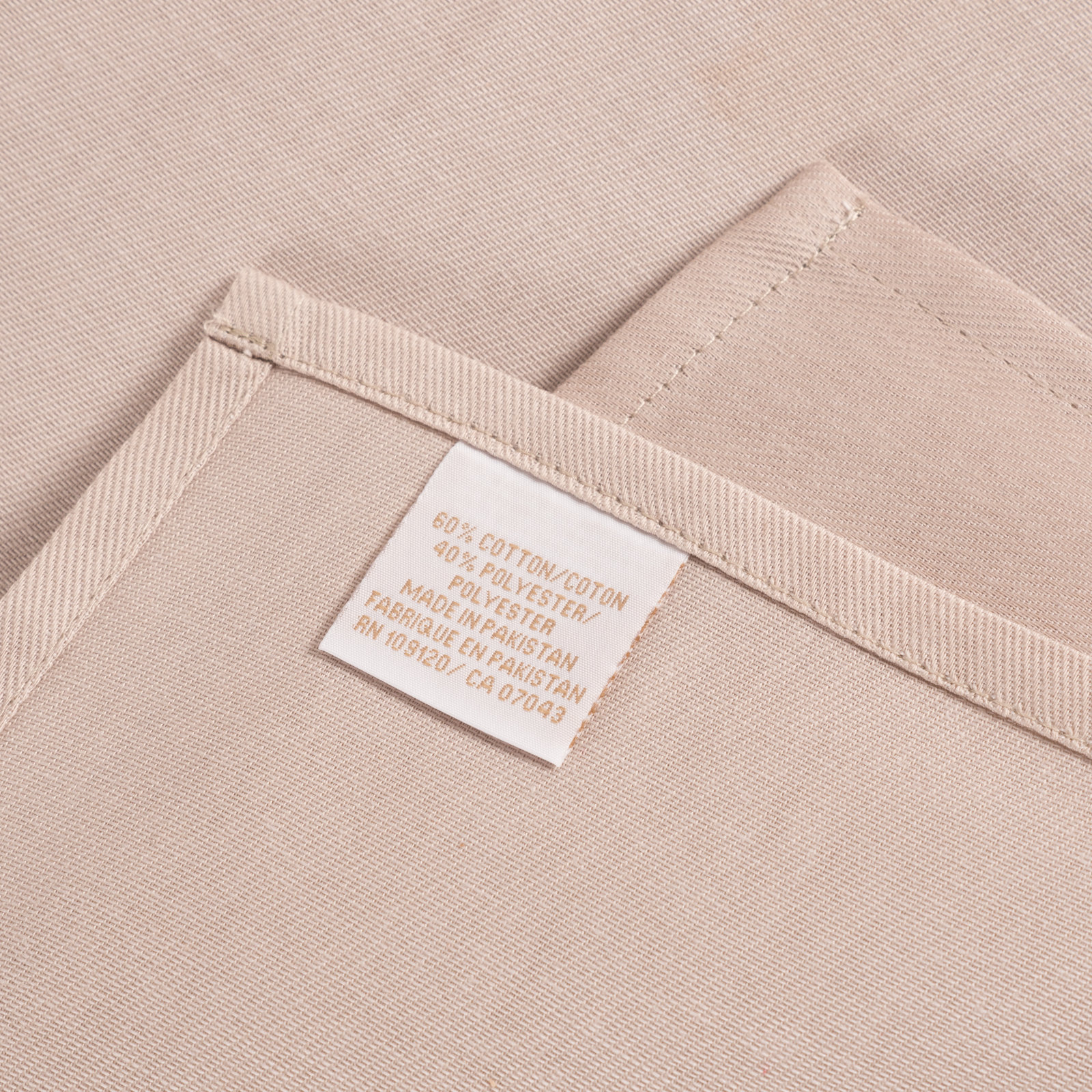 Chateau Cotton Napkin, Taupe