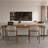 Brown Rectangular Solid Wood Desks-1377172306