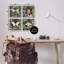 Insectes parmi les fleurs sauvages, encadré par Jennifer Brinley Levison Designs-96159906-96159905